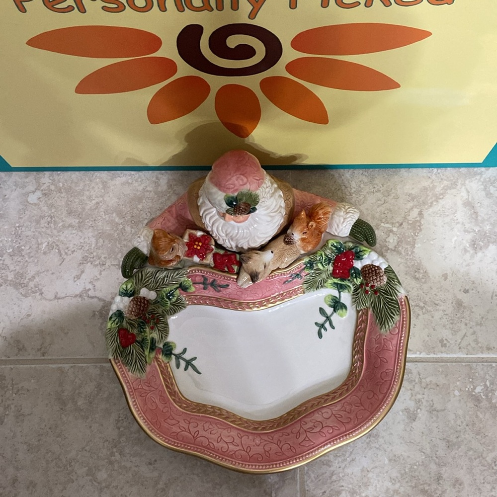 Corner Ruby SANTA Tray - Picture 6 of 8